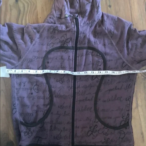 Rare LULULEMON Remix Manifesto Scuba Hoodie Sz 10 - Picture 7 of 9